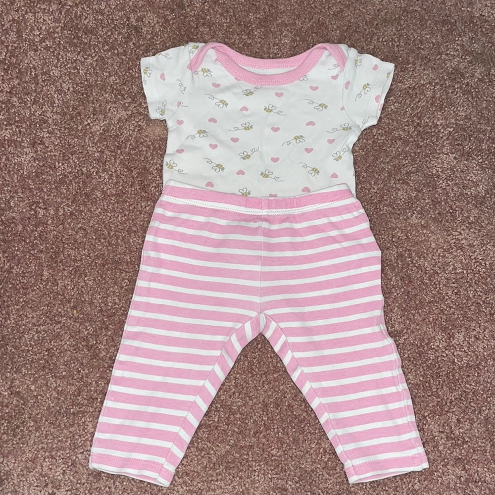 Baby - 2 Piece Outfit - 3/6 Months